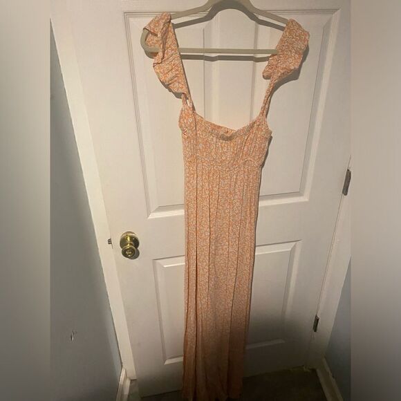 Flynn Skye Pink Floral Maxi dress size small EUC - Picture 6 of 6